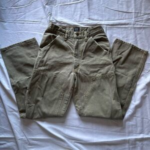 BDG High Rise Carpenter Jeans Camo Green